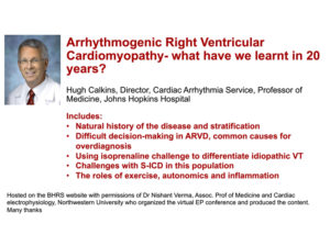 Arrhythmogenic Right Ventricular Cardiomyopathy- what have we learnt in 20 years?