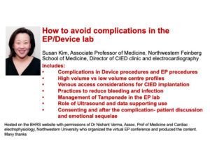 How to avoid complications in the EP lab