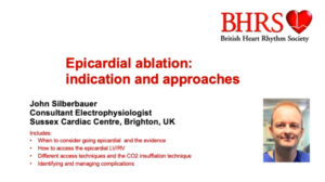 Eipicardial Ablation: Indication & Approaches