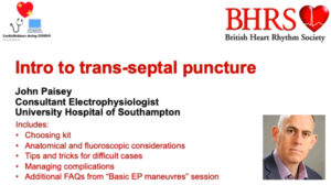 Approach & Considerations for the Trans-septal Puncture